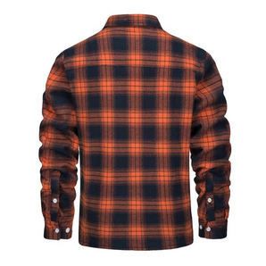 Avencea - Fleece-lined Check Jacket
