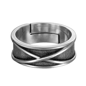 Silver Wrap Ring - Adjustable Silver Ring