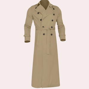 Avencea - Heren Trench Coat for Elegance and Functionality