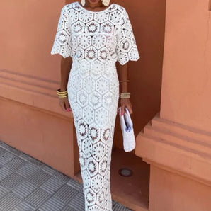 Avencea - Elegant French Lace Dress
