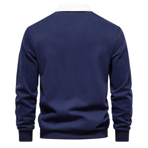 Avencea - Comfort Polo Pullover for Winter