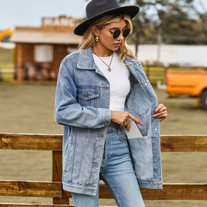Avencea Die Vintage Jeans Jacket for Elegance Under Your Coat