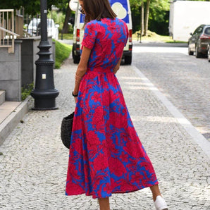 Avencea - Summer Floral Print Dress