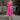 Avencea - Dress with Floral Pattern and Puff Sleeves