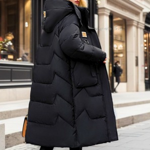 Avencea - Long Puffer Jacket - Winter Elegance Parka