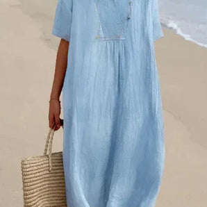 Avencea - Elegant Linen Dress