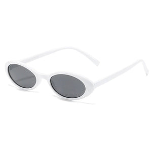 Avencea Retro Sunglasses with Oval Shape and Tinted Lenses