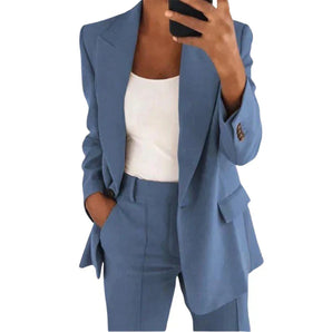 Avencea Blazer Set with Pants and Jacket
