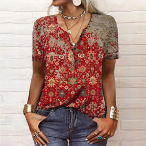 Avencea - Elegant Summer Blouse for Flair and Charisma