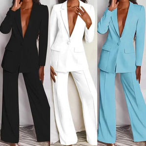Avencea Set of Elegant Blazer and Fashionable Pants