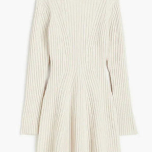 Avencea - Autumn Knit Dress - Comfortable and Warm Made from High-Quality Materials