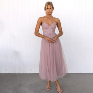 Avencea - Festive Midi Dress for Women