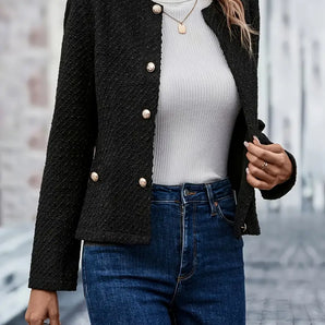 Avencea - Stylish Tweed Jacket for Special Occasions