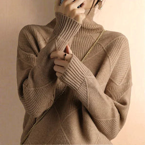 Avencea - Turtleneck Sweater for Grace and Sincerity