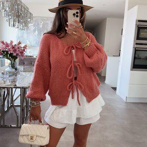 Avencea Fia Peach - Comfortable Material for Sizes XS to XL, Model Height 1.65m