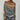 Avencea - Retro Pullover with Long Sleeves, Print and Elegant Design
