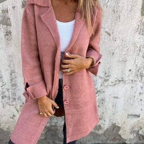 Avencea - Casual Long Spring Coat