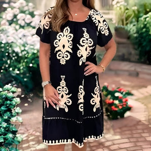 Avencea - Short Dress - Stylish - Linen - Ideal for Spring