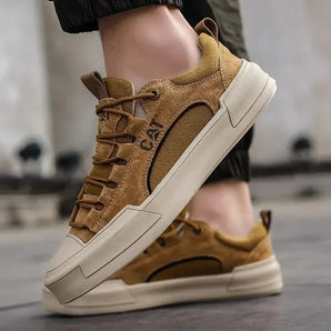 Avencea - UrbanEdge Premium Leather Sneakers