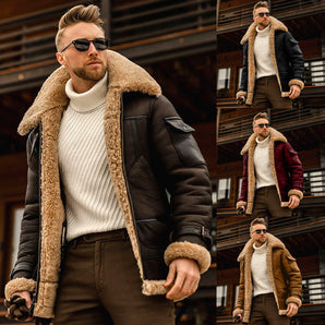 Avencea - Leather and Fur Jacket