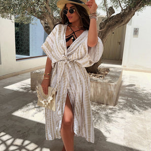 Avencea Bliss Kimono Snake Beige