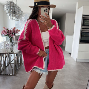 Avencea Fuchsia Pink - Exceptionally Soft and Stretchable Material, Suitable for Sizes XS-XL, Model Height: 1.65m