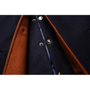 Avencea - Winter Coat Wool Coat, luxurious wool blend with removable zip collar