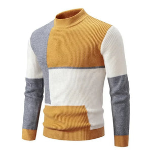 Avencea | Sweater - Trendy Color Block Pattern for Style and Comfort