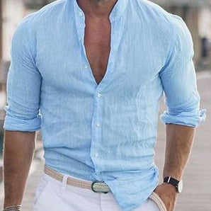 Avencea – High-Quality Casual Linen Shirt