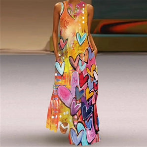 Avencea - Retro Print Dress