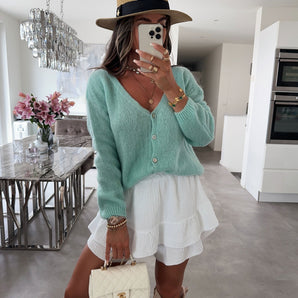 Avencea Mint - Durable Knitted Piece for Sizes XS to L