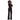 WOLF Solider Bodycon Jumpsuit Frauen Elegante Beiläufige Streetwear Plus Größe Hohe Taille Weites-Bein-Hosen Overalls - Wolf Fashion